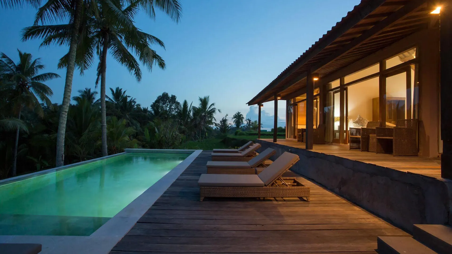 Villa Nirmala Ubud location